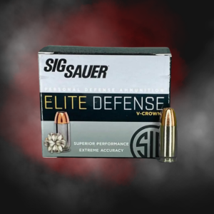 9mm 147gr JHP V-Crown Sig Sauer E9MMA3 - 20 Rounds