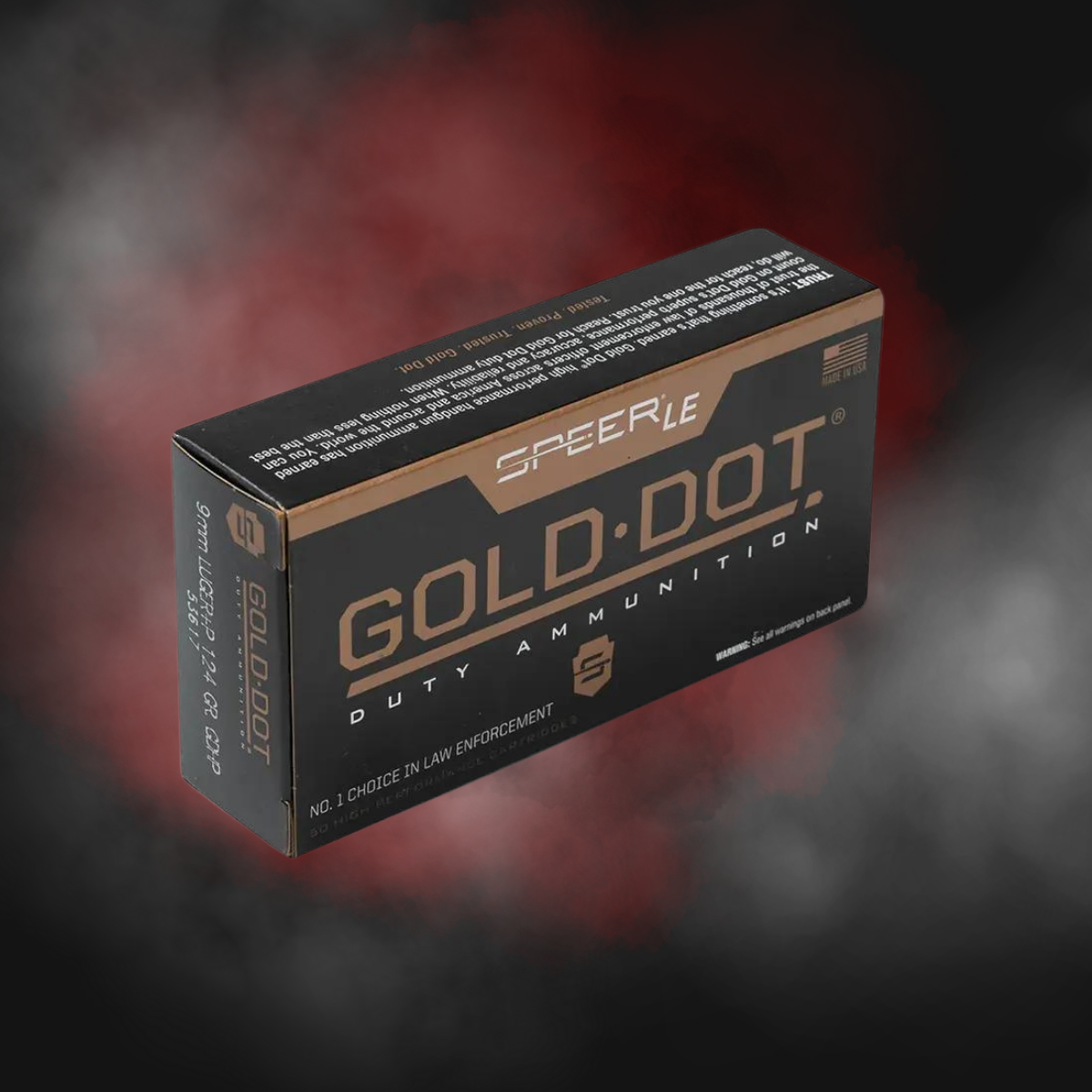 9MM 124GR +P Speer Gold Dot HP 53617 (50 rounds) - Image 3
