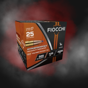 .300 Blackout 125gr SST Fiocchi - 25 Rounds