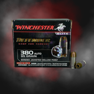 380 ACP 95gr JHP Winchester Elite - 20 Rounds