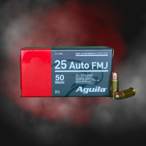 .25 Auto FMJ 50gr Aguila - 50 Rounds