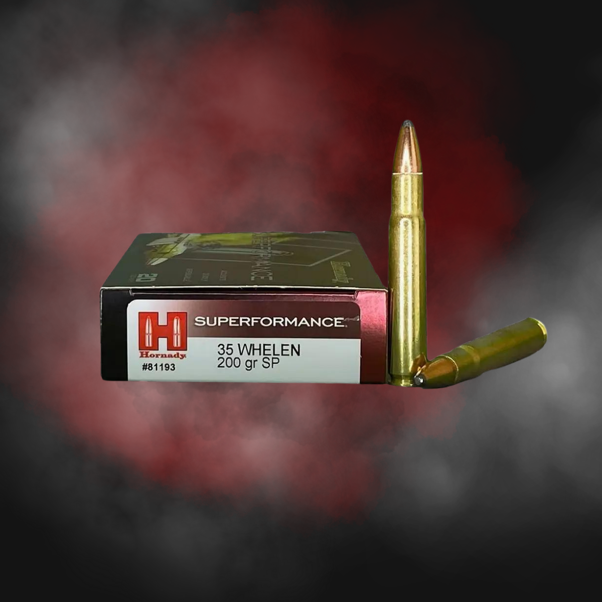 .35 Whelen 200gr SP Hornady Superformance - 20 Rounds - Image 2