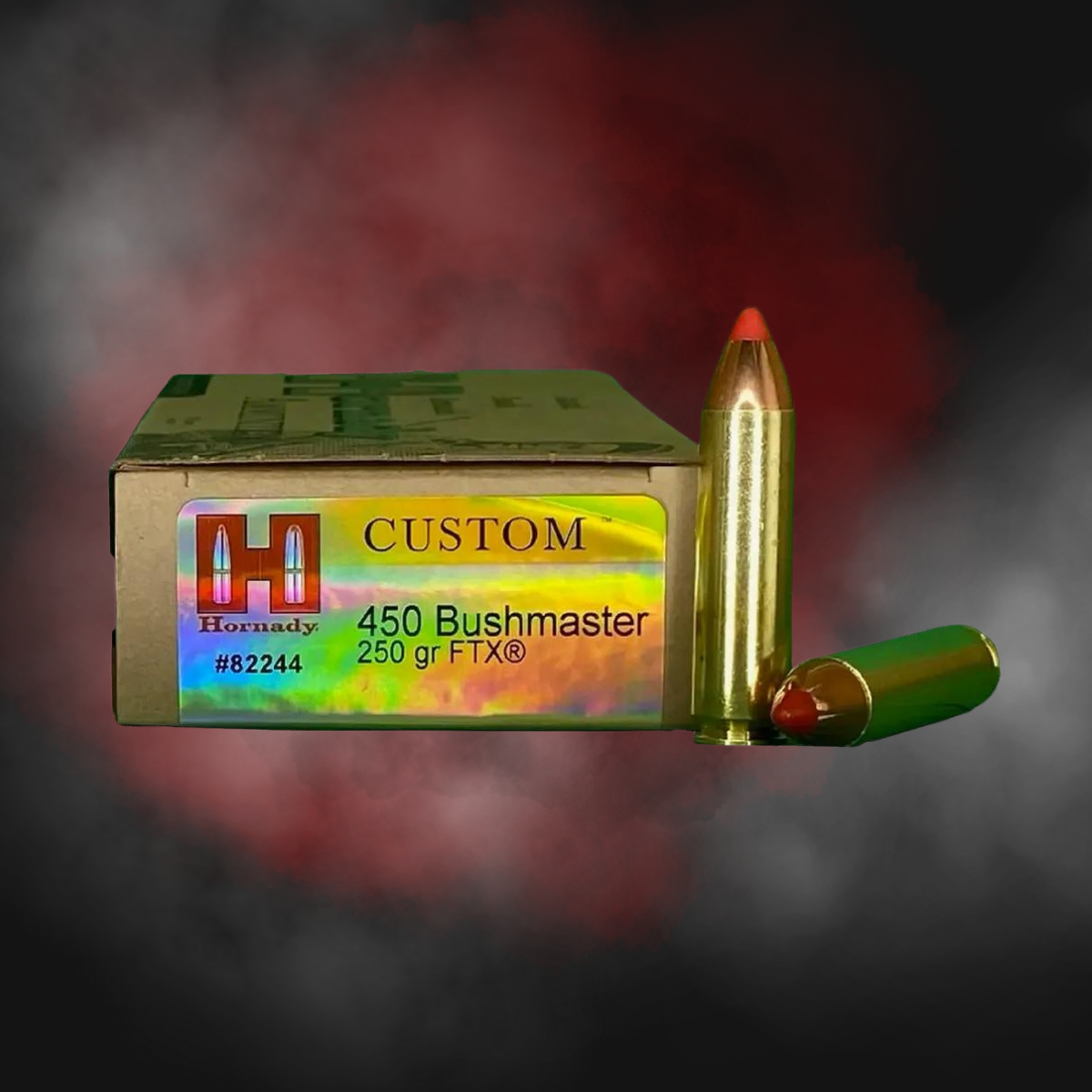 .450 Bushmaster 250gr FTX Custom Hornady - 20 Rounds - Image 2