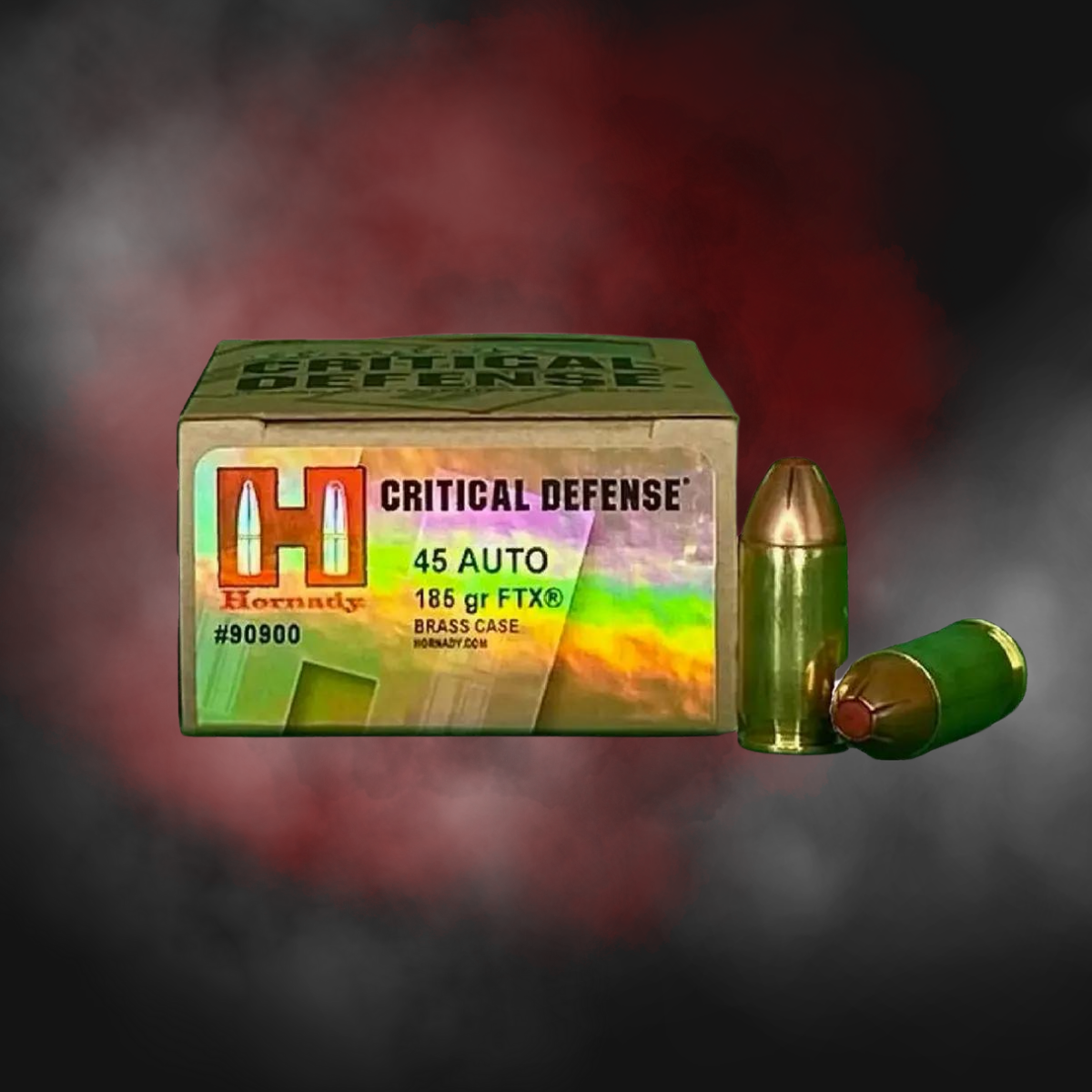 .45 ACP 185gr FTX Critical Defense Hornady - 20 Rounds - Image 2