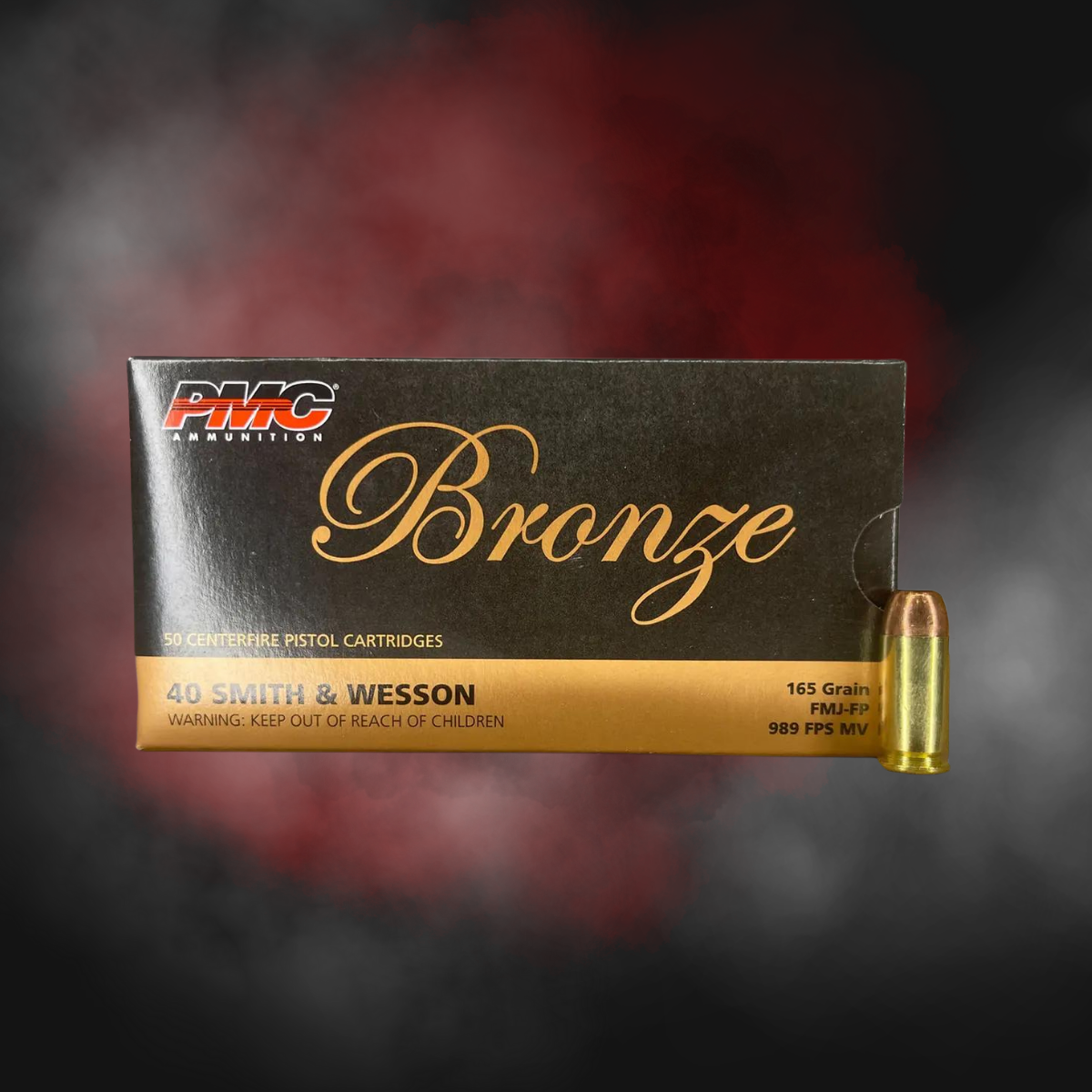 .40 S&W 165GR PMC Bronze 741569070430 (50 rounds)