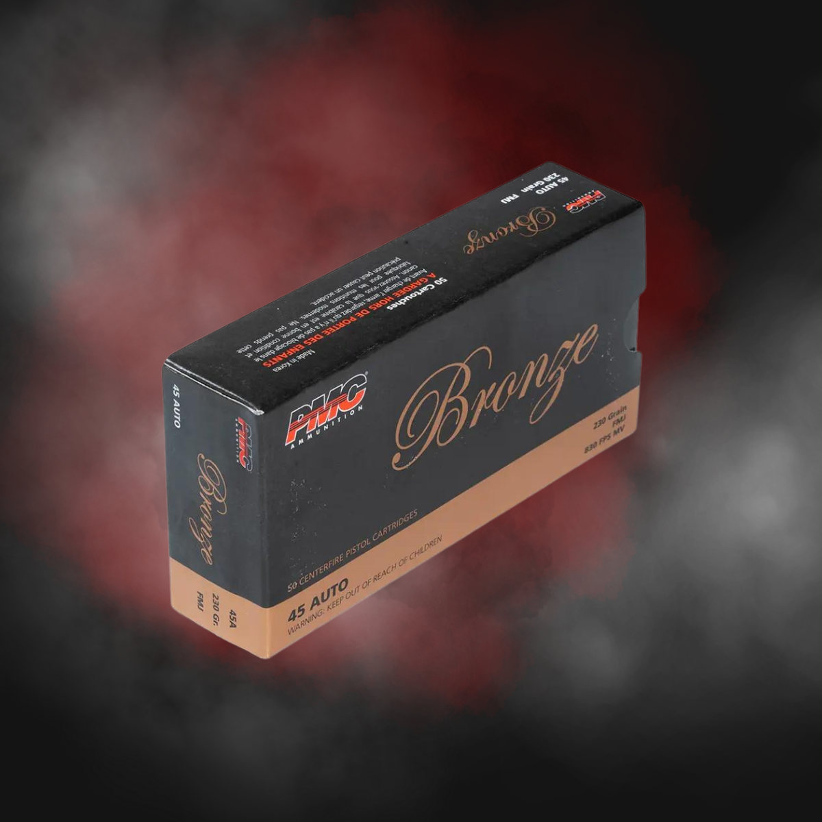 .45 230GR FMJ PMC Bronze (1000 rounds) - Image 3