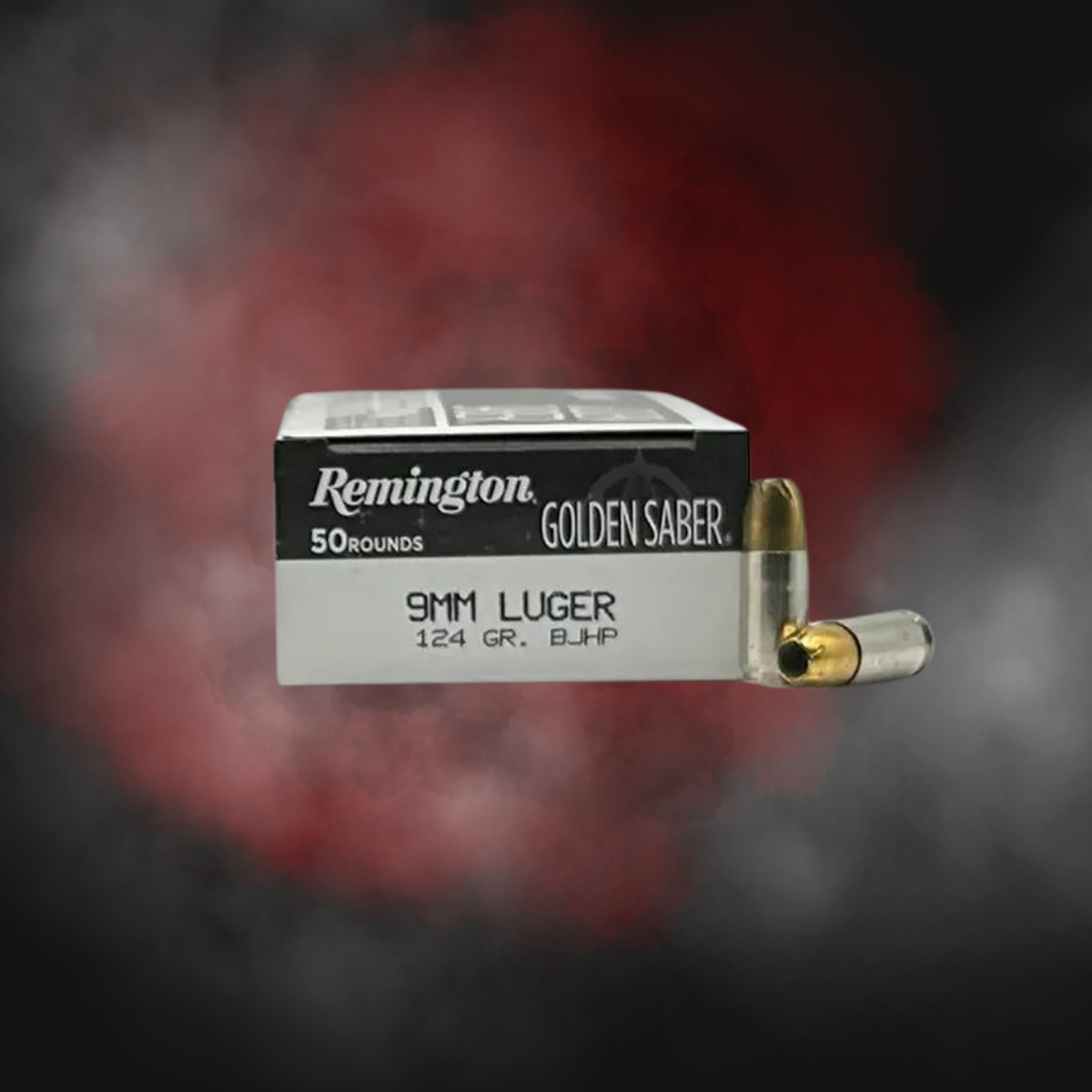 9mm Luger 124gr BJHP Remington Golden Saber - 50 Rounds - Image 2