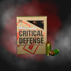 .40 S&W 165gr FTX Critical Defense Hornady - 20 Rounds