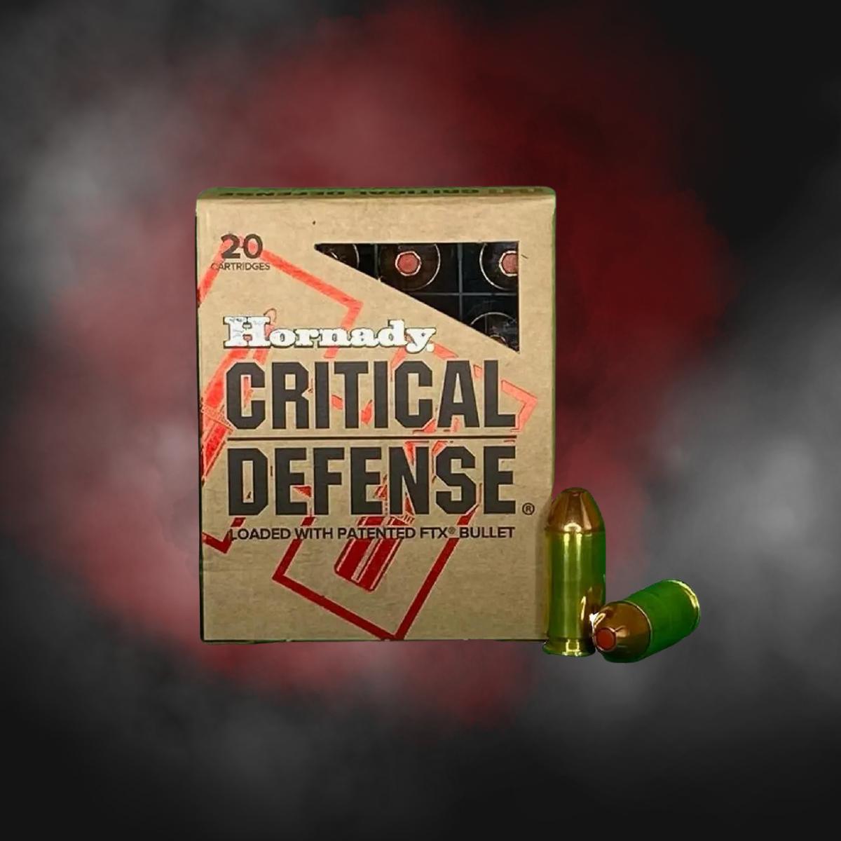 .40 S&W 165gr FTX Critical Defense Hornady - 20 Rounds