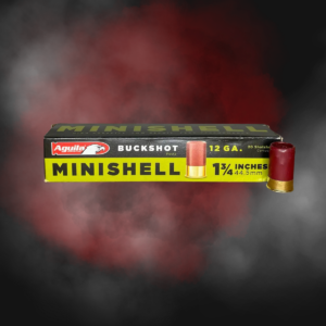 12 Gauge Mini Shell 1.75" 5/8 OZ, 4B(7p) &1B(4p) Buckshot Aguila - 20 Rounds