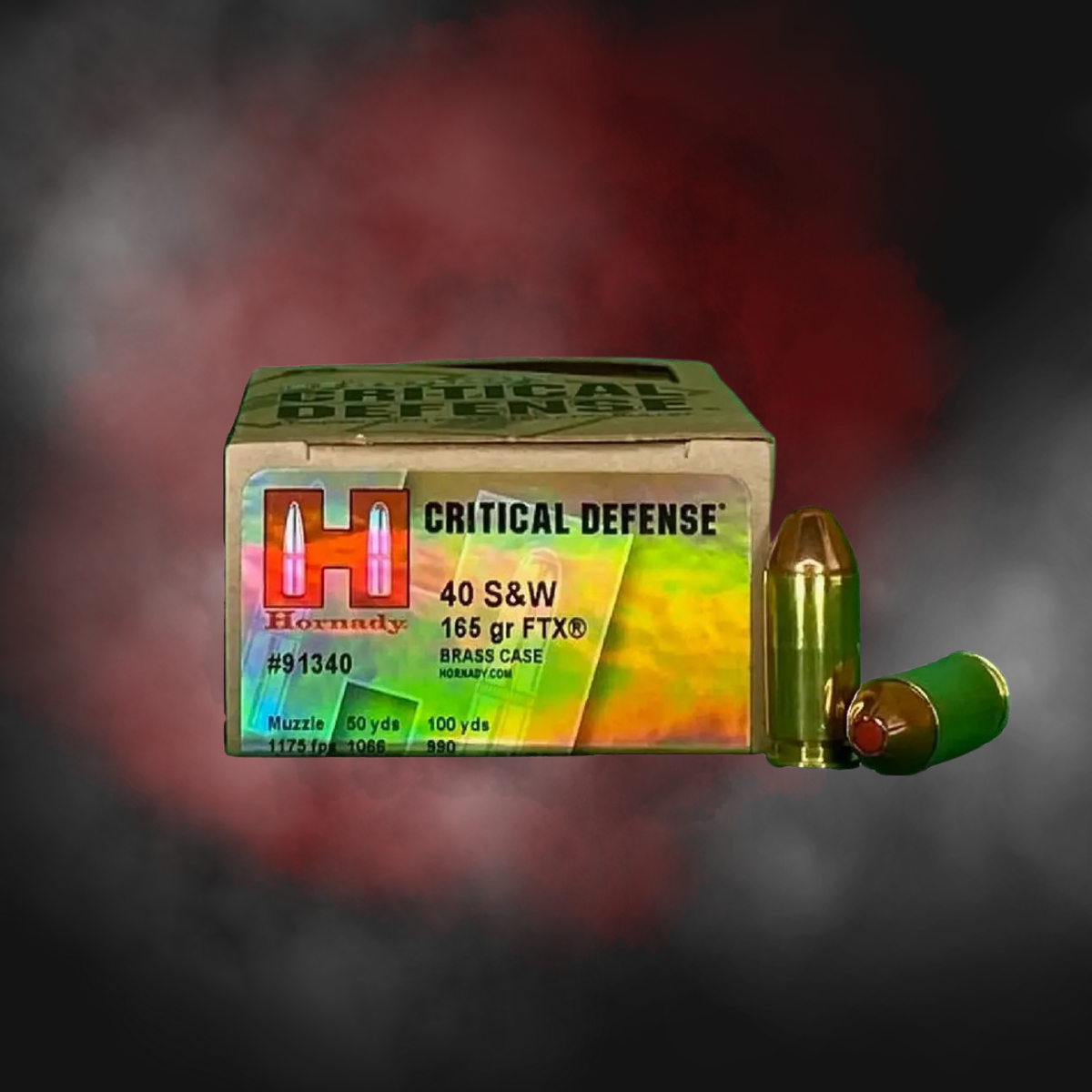 .40 S&W 165gr FTX Critical Defense Hornady - 20 Rounds - Image 2