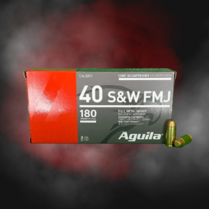 .40 S&W 180gr FMJ Aguila - 50 Rounds