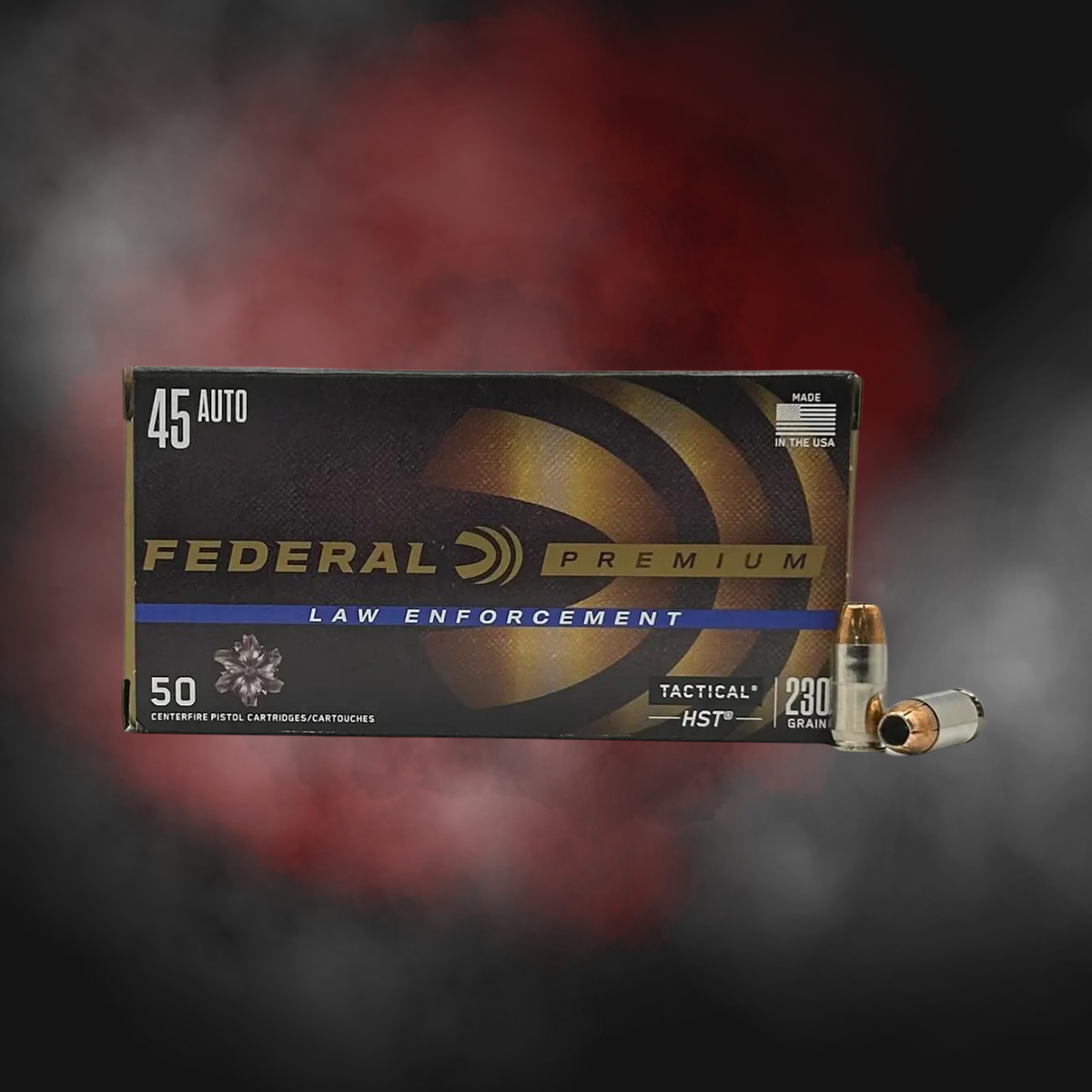 45 ACP 230GR HST JHP Federal LE P45HST2 - 50 Rounds