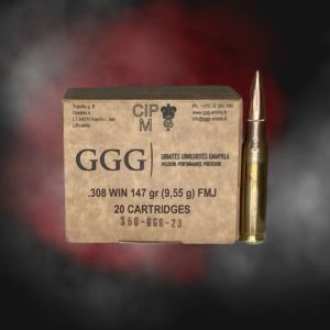.308 Winchester 147gr FMJ GGG - 600 Rounds