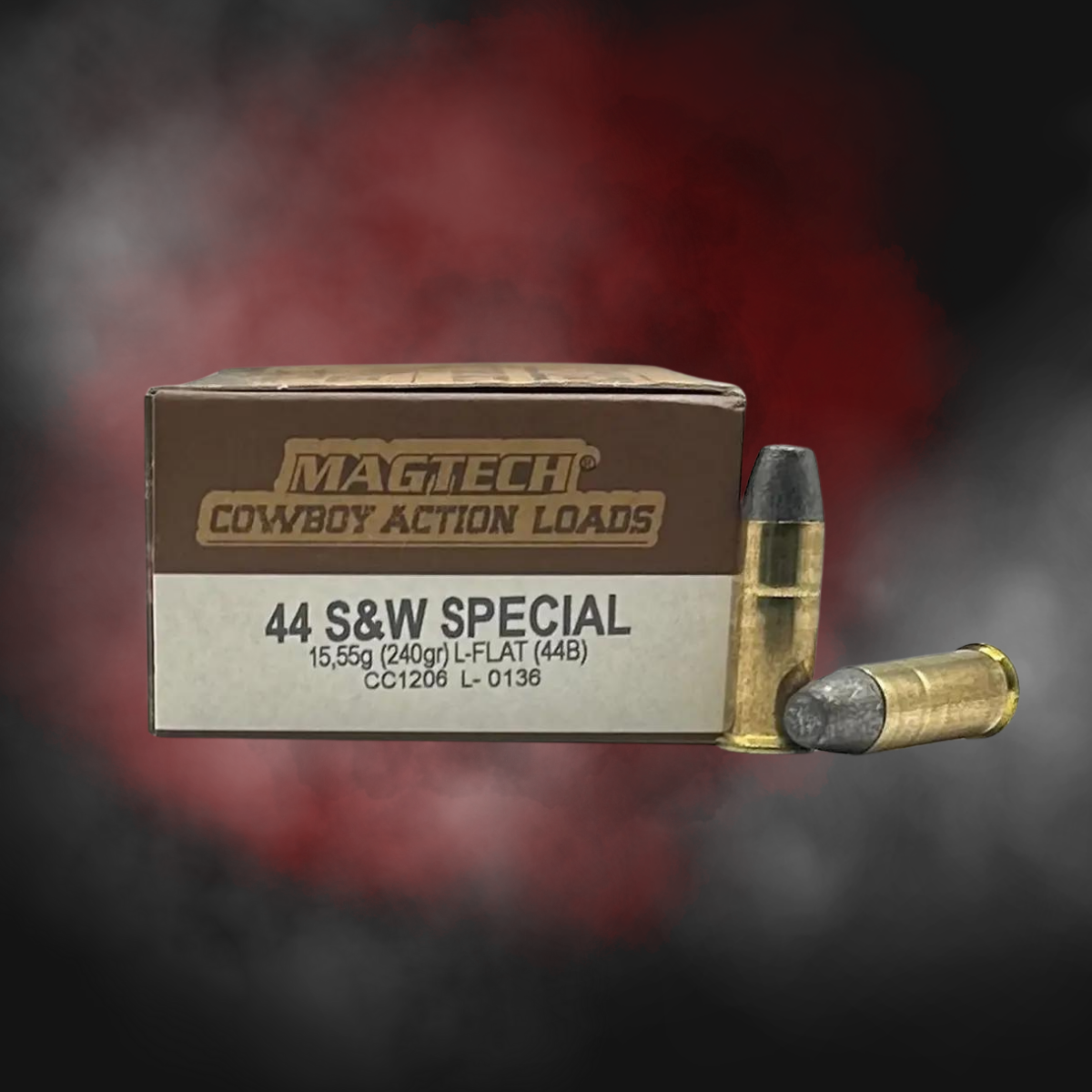 .44 S&W Special 240gr Lead Flat Nose Magtech Cowboy - 50 Rounds - Image 3