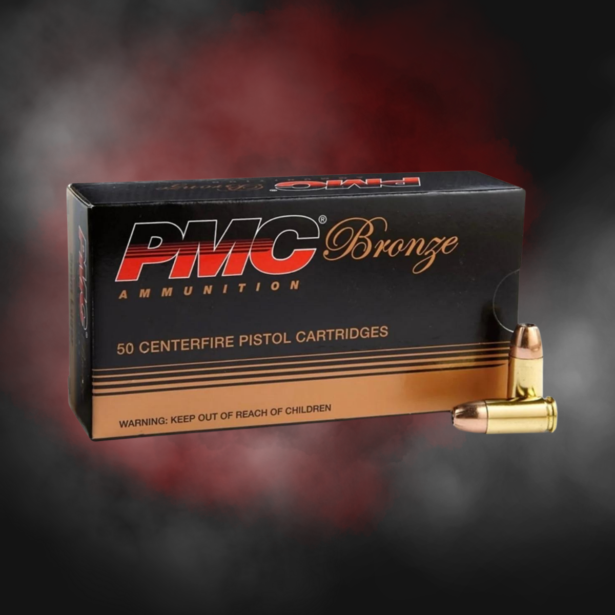 9mm Luger 115gr Jacketed Hollow Point PMC Bronze 9B- 1000 Rounds