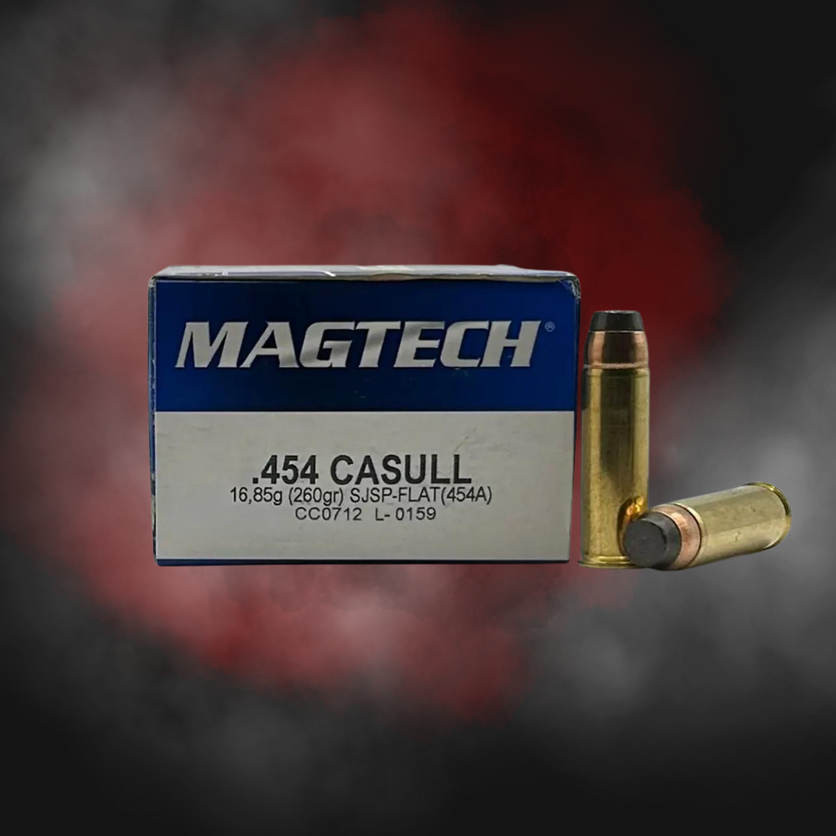 Magtech .454 Casull 260gr Semi Jacketed Soft Point Flat 454A - 20 Rounds - Image 2