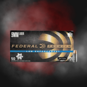 9MM 124GR Federal Premium Tactical HST JHP P9HST1 - 50 Rounds