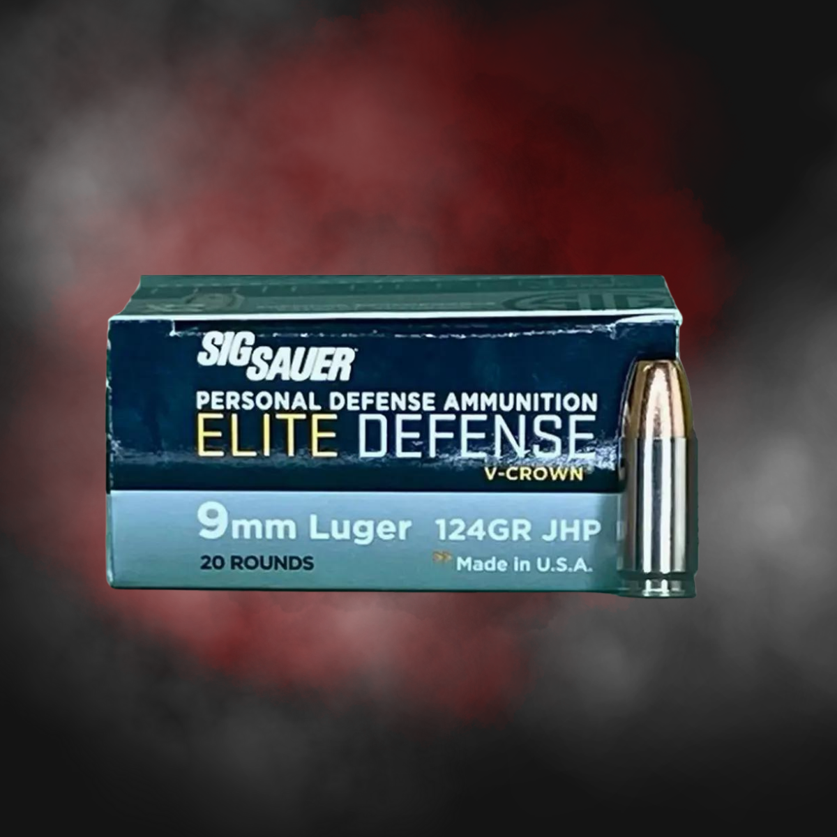 9mm 124gr JHP Sig Sauer E9MMA2 - 20 Round - Image 2