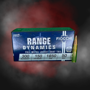 .300 Blackout 150gr FMJBT Fiocchi - 50 Rounds