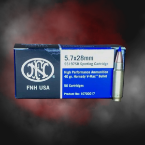5.7x28mm FN V-Max 40gr Polymer Tip (50 rounds)