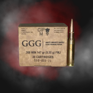 .308 Winchester 147gr FMJ GGG - 600 Rounds