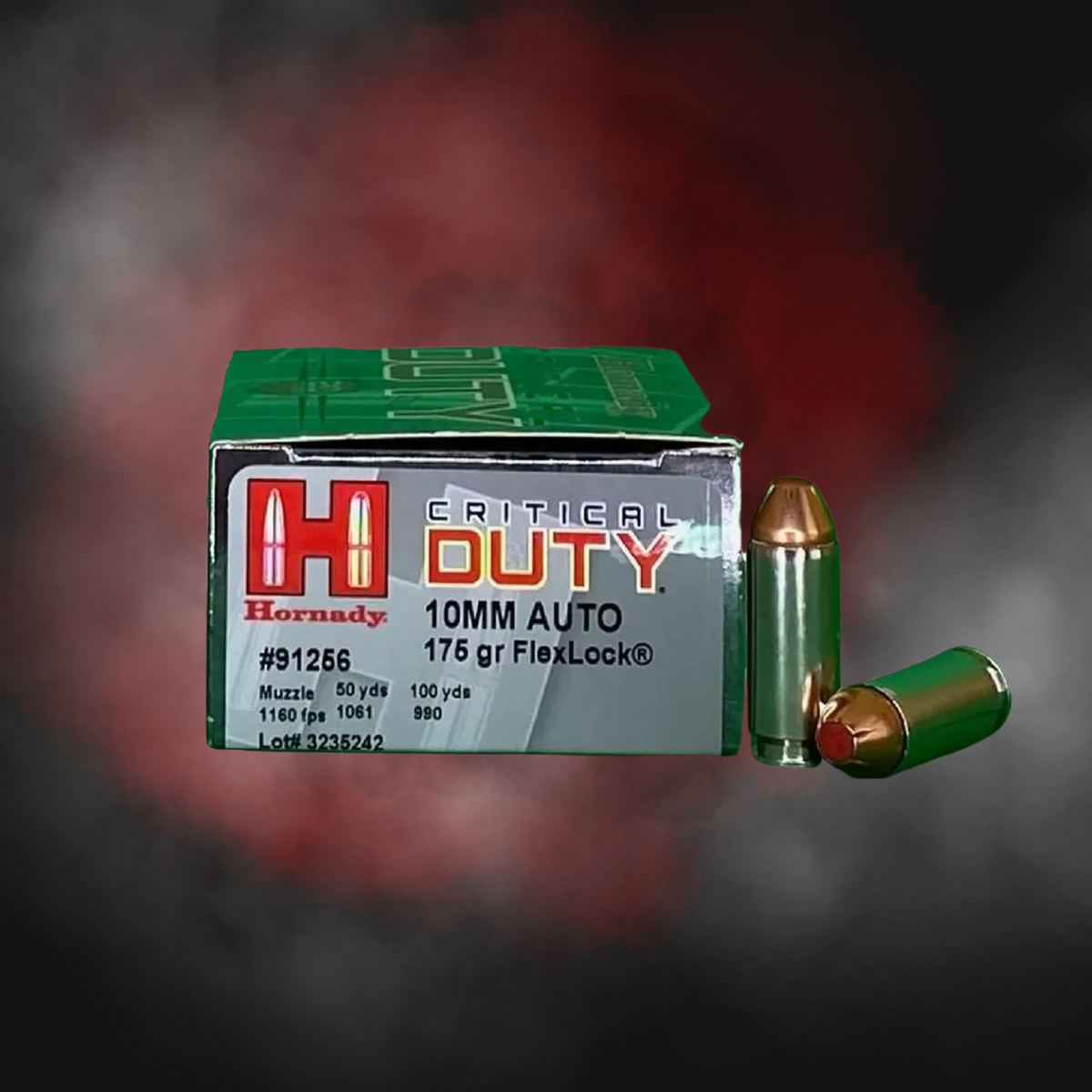 10mm Auto 175gr Critical Duty Hornady - 20 Rounds - Image 2
