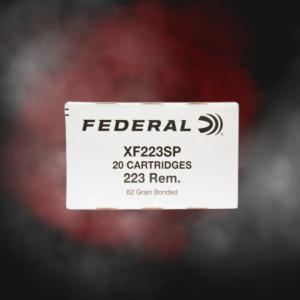 223 REM 62GR Federal Tactical Bonded Soft Point (XF223SP) - 100