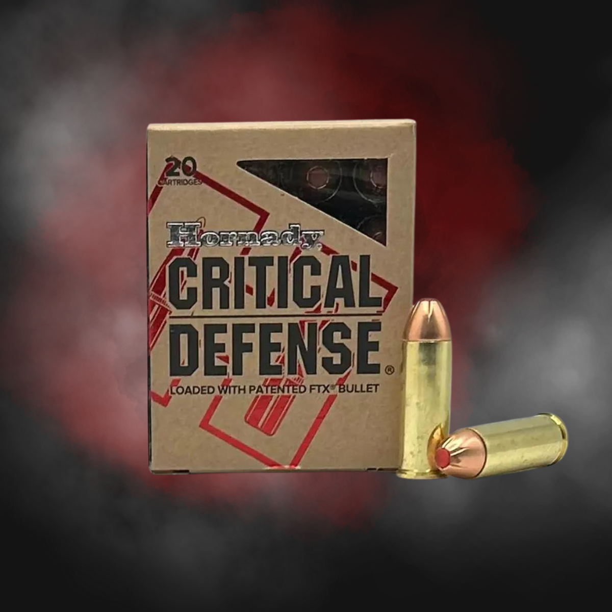 .45 Colt 185gr FTX Hornady Critical Defense - 20 Rounds