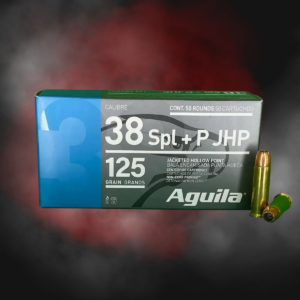 .38 Special +P 125gr JHP Aguila - 50 Rounds