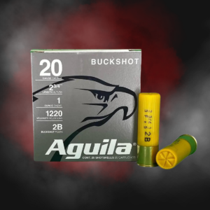 20 Gauge 2B Buckshot 2-3/4" 16 Pellet Aguila - 25 Rounds