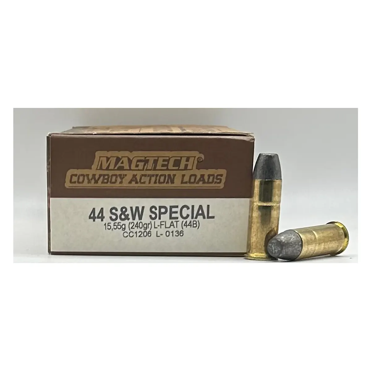 .44 S&W Special 240gr Lead Flat Nose Magtech Cowboy - 50 Rounds - Image 2