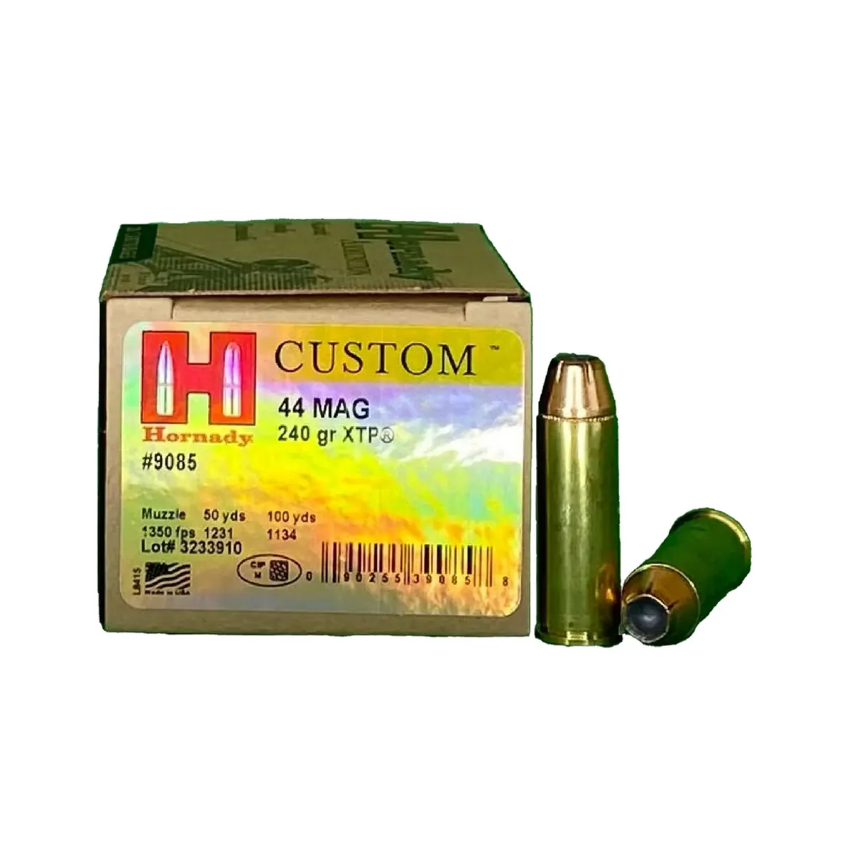 .44 Mag 240gr JHP/XTP Hornady - 20 Rounds - Image 2